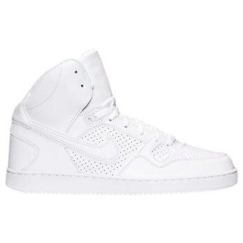 White Nike Son of Force Mid Casual Shoes Photo