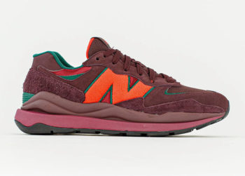 Burgundy Men's New Balance 57/40 on Sale